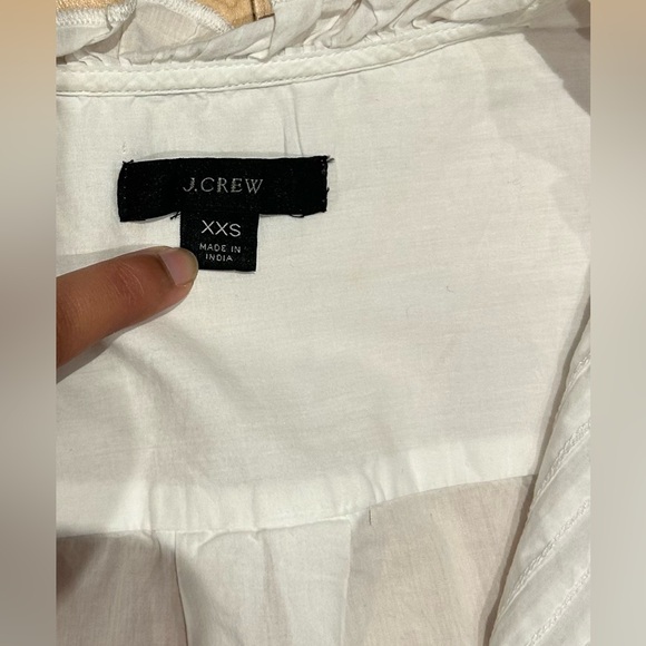 J Crew white blouse - Picture 4 of 5